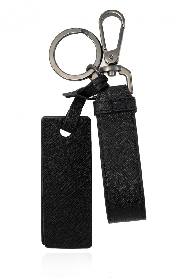 Black Keyring with logo Emporio Armani IetpShops Morocco